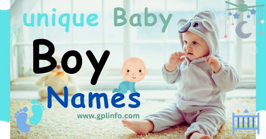 Baby Boy Names 2023 Unique