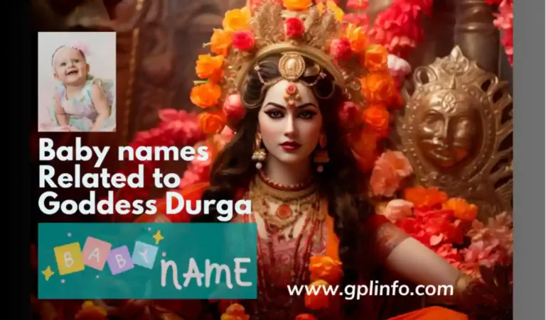 Baby Names Goddess Durga